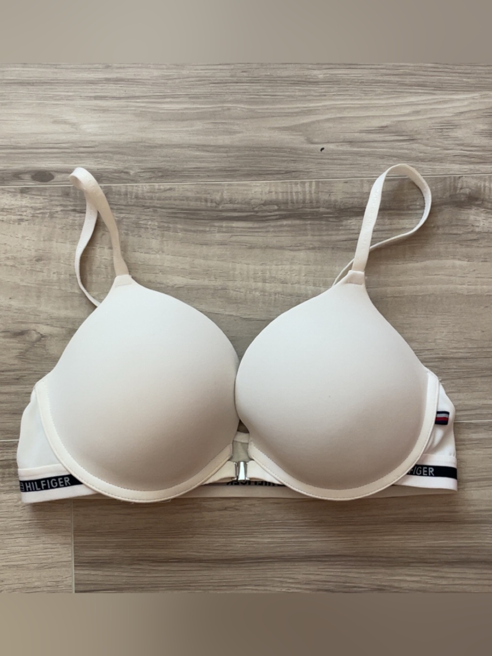 Tommy Hilfiger White padded push up- T-Shirt Bra